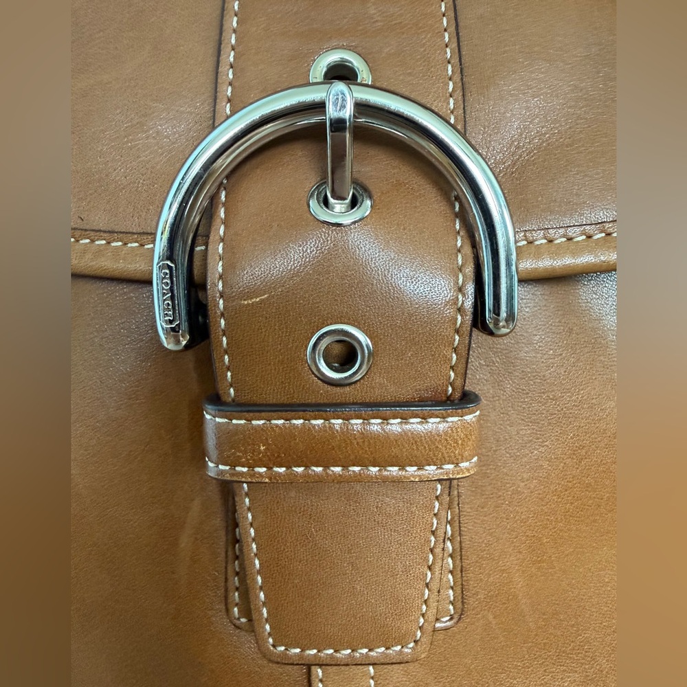 Coach Vintage Soho Brown Leather Shoulder Bag- Style No G3S-9480. - Picture 8 of 14
